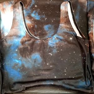 Blackmilk Galaxy Scoop Skater Dress